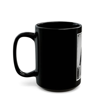 Portrait Of Maj. Gen. William F. Smith, Officer Of The Federal Army (U.S. Civil War) Black Coffee Mug-Go Mug Yourself