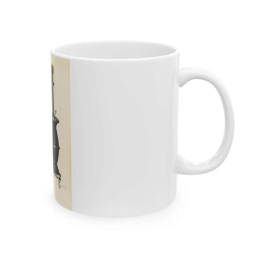 Esquire P24 Nov - White Coffee Mug-Go Mug Yourself