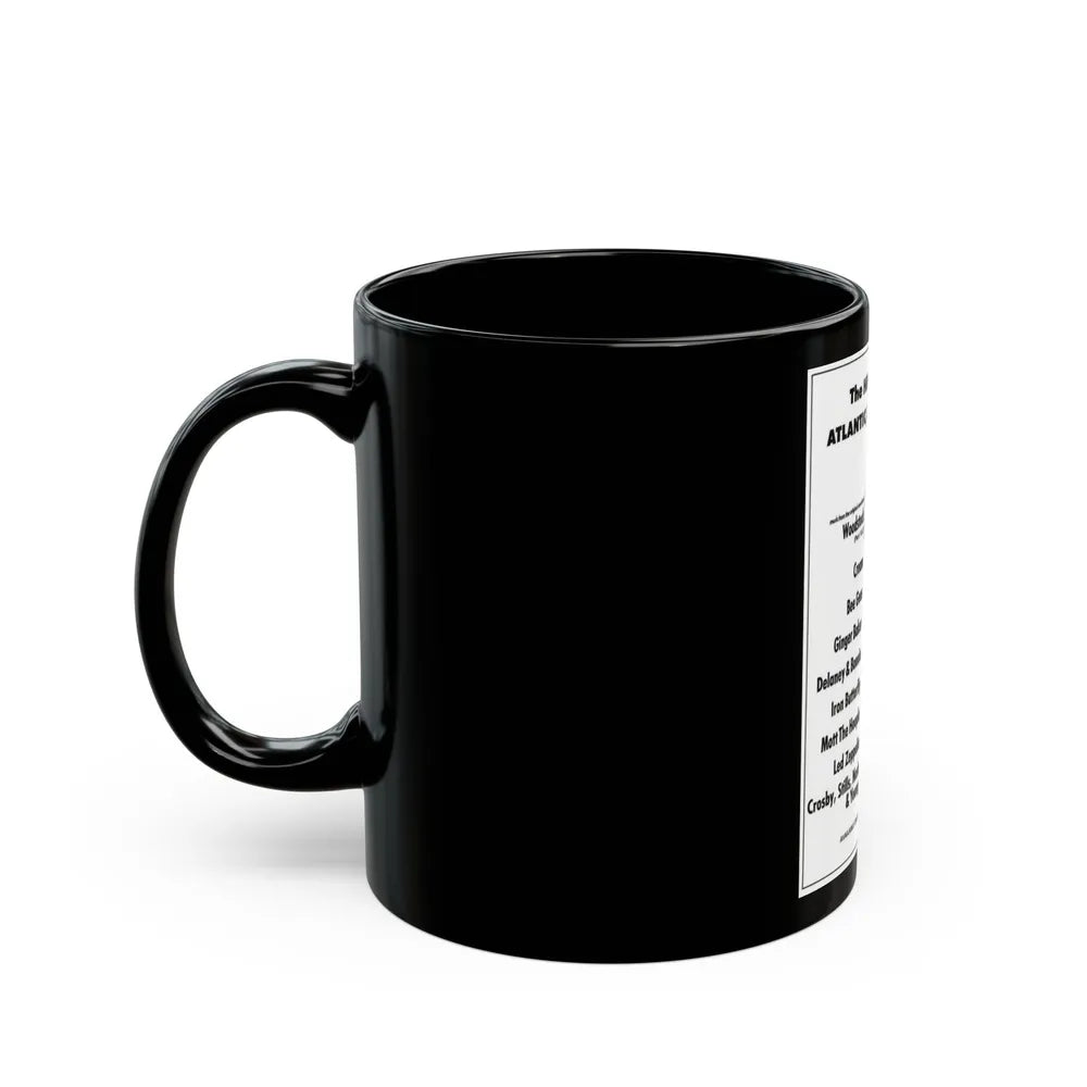 Kasetter 1970 (Music Poster) Black Coffee Mug-Go Mug Yourself