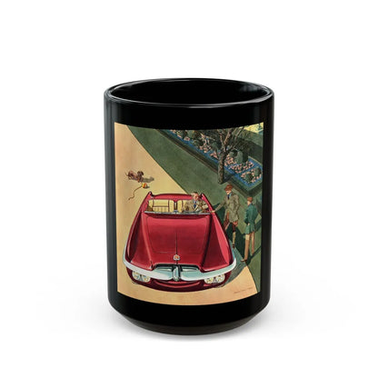 Dodge Firearrow, Esquire magazine, August 1954 - Black Coffee Mug-15oz-Go Mug Yourself