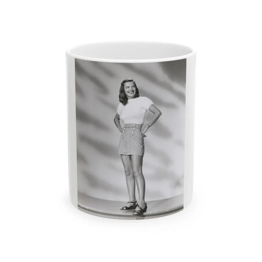 Ella Raines #218 (Vintage Female Icon) White Coffee Mug-11oz-Go Mug Yourself