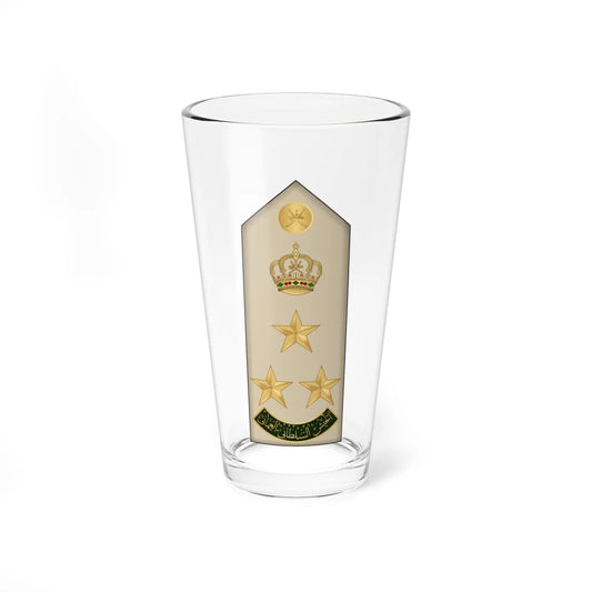 14.RAO BG (Oman) (Military Rank) Pint Glass 16oz 16oz - Go Mug Yourself