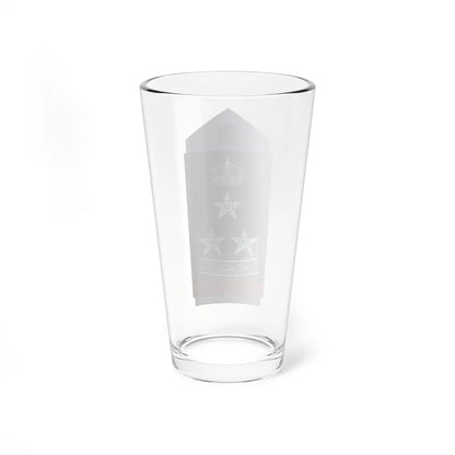 14.RSAF BG (Saudi Arabia) (Military Rank) Pint Glass 16oz - Go Mug Yourself