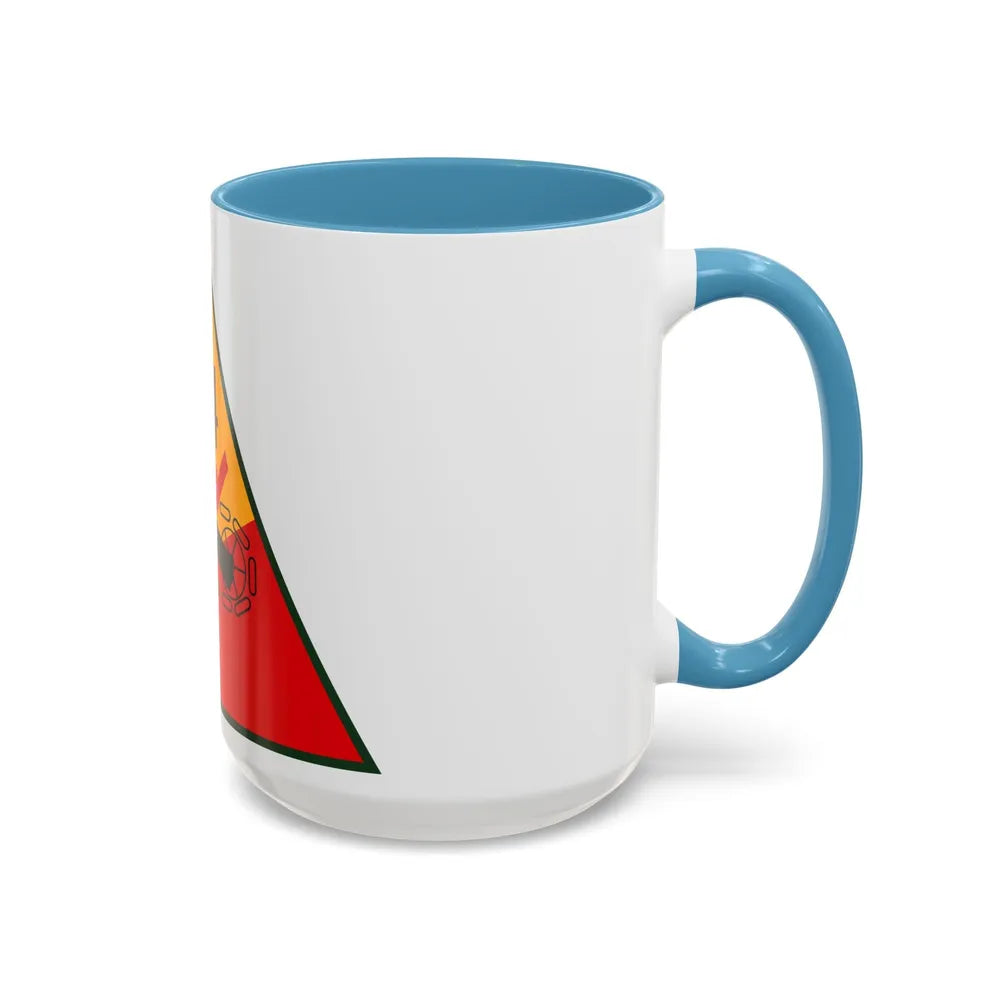 14th Armored Division (U.S. Army) Accent Coffee Mug-Go Mug Yourself