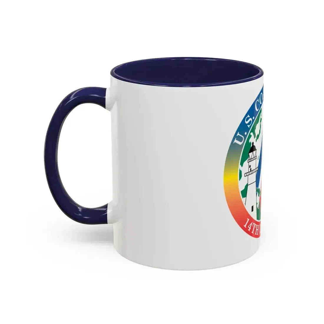 14th CG District (U.S. Coast Guard) Accent Coffee Mug - Go Mug Yourself