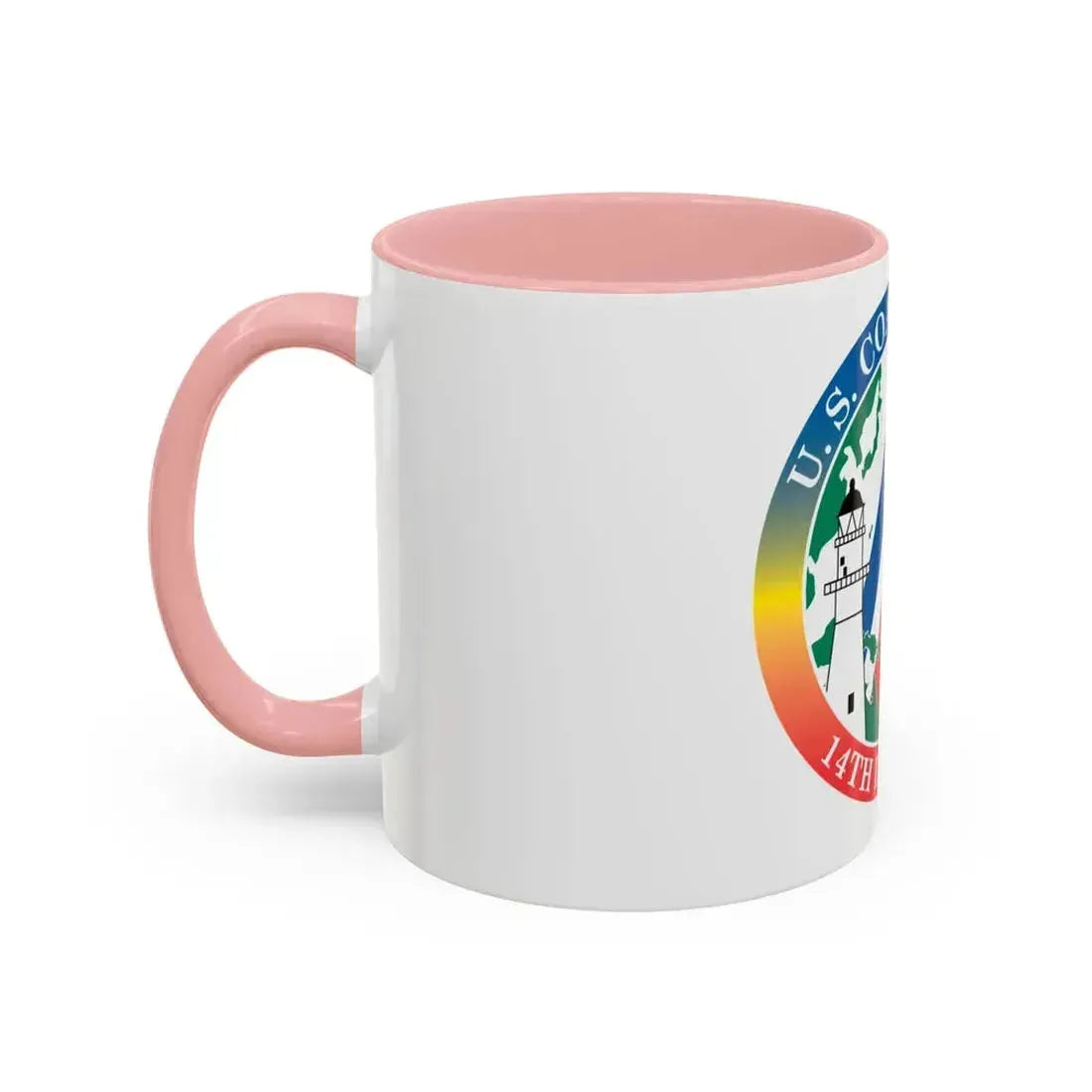 14th CG District (U.S. Coast Guard) Accent Coffee Mug - Go Mug Yourself