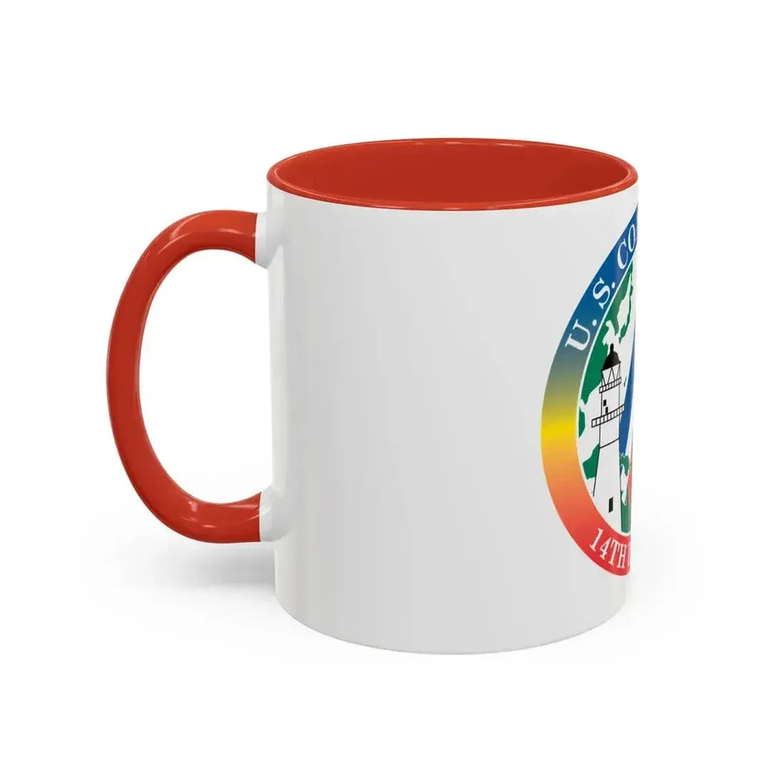 14th CG District (U.S. Coast Guard) Accent Coffee Mug - Go Mug Yourself