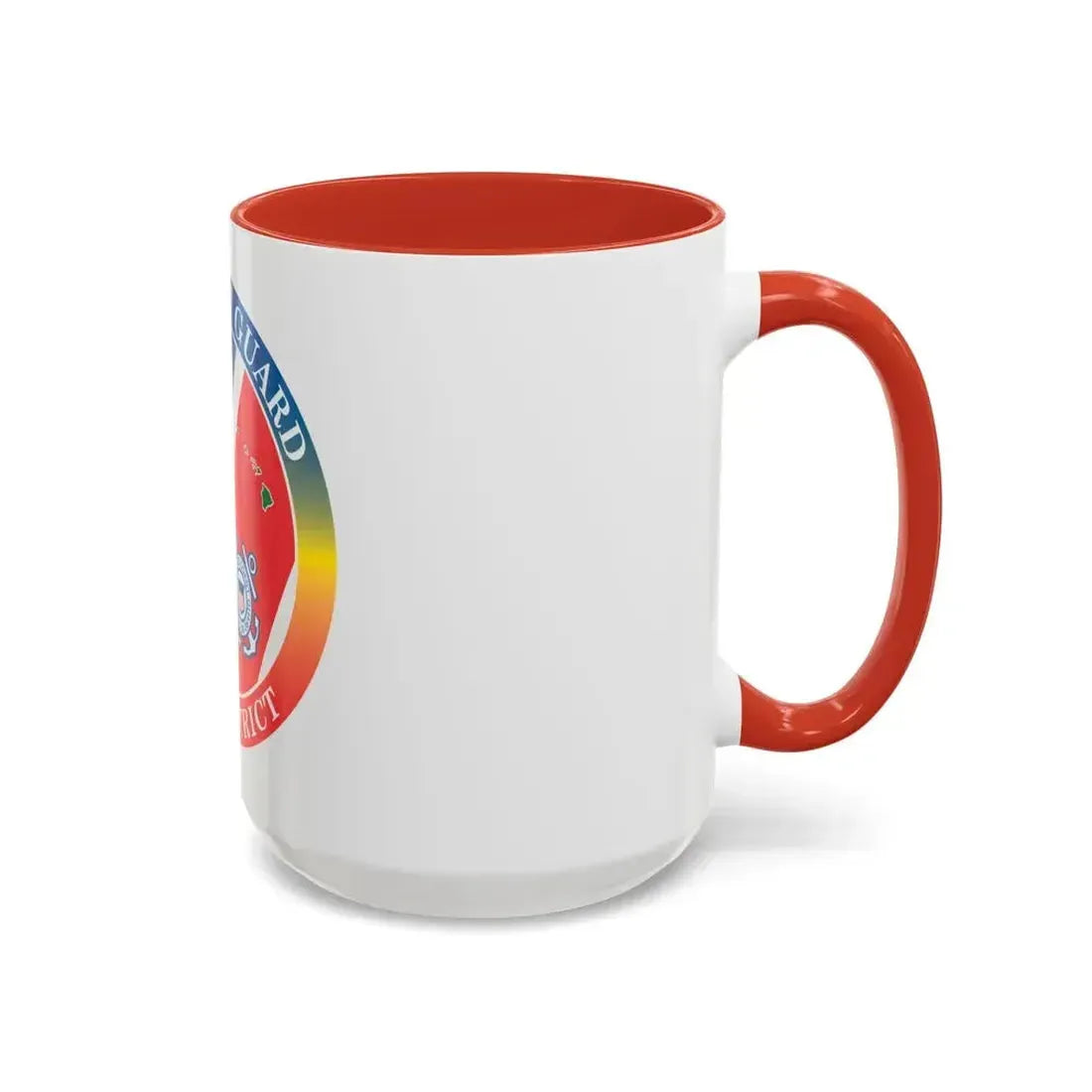14th CG District (U.S. Coast Guard) Accent Coffee Mug - Go Mug Yourself