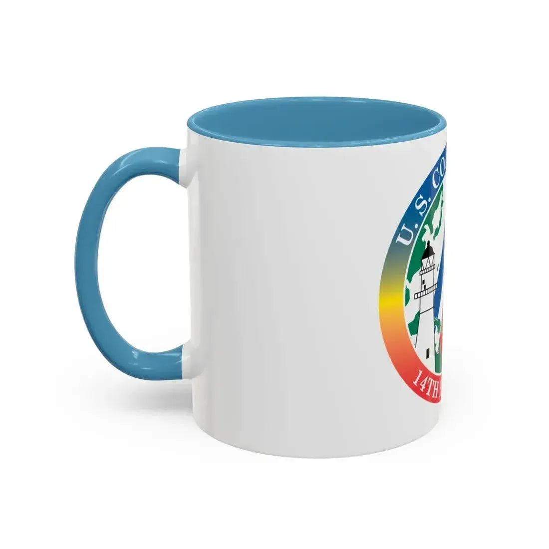 14th CG District (U.S. Coast Guard) Accent Coffee Mug - Go Mug Yourself