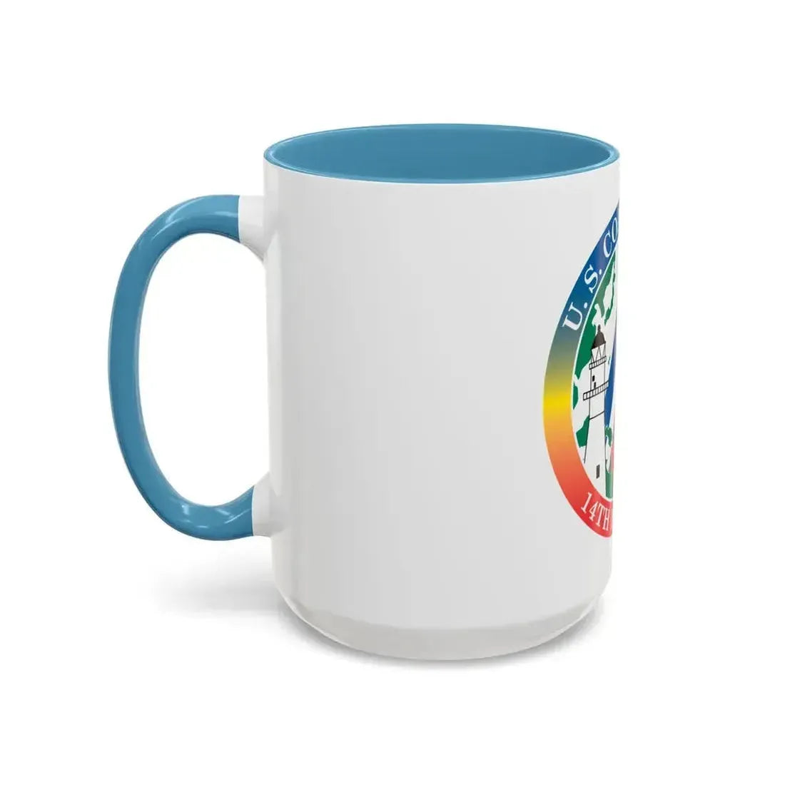 14th CG District (U.S. Coast Guard) Accent Coffee Mug - Go Mug Yourself