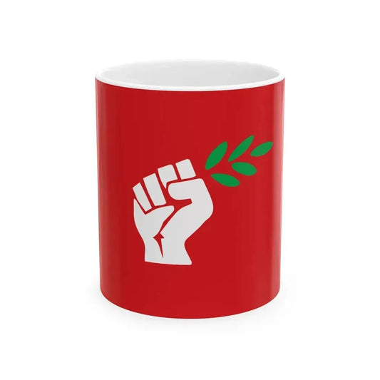 14th march (Lebanon) White Coffee Mug 11oz - Go Mug Yourself