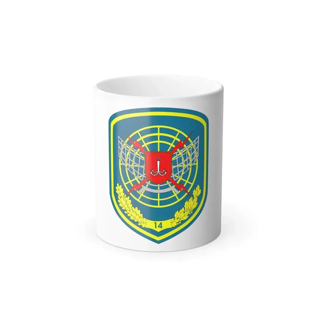14th Radio-Technical Brigade (Ukraine) (Ukraine) Color Changing Mug 11oz Default Title 11oz - Go Mug Yourself