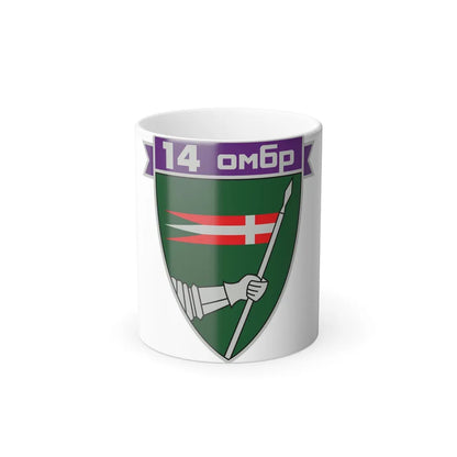 14th Separate Mechanized Brigade (Ukraine) (Ukraine) Color Changing Mug 11oz-11oz-Go Mug Yourself