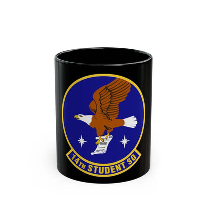 14th Student Squadron (U.S. Air Force) Black Coffee Mug-11oz-Go Mug Yourself