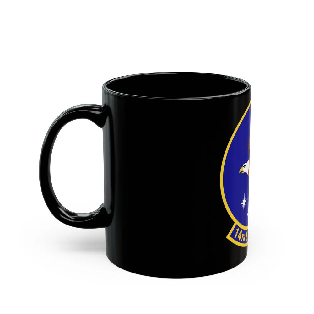 14th Student Squadron (U.S. Air Force) Black Coffee Mug-Go Mug Yourself