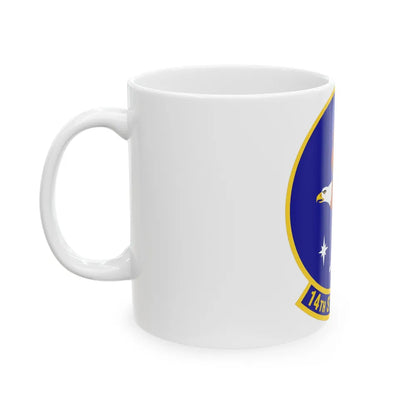 14th Student Squadron (U.S. Air Force) White Coffee Mug-Go Mug Yourself