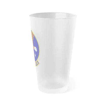 14th Student Squadron (U.S. Air Force) Frosted Pint Glass 16oz - Go Mug Yourself