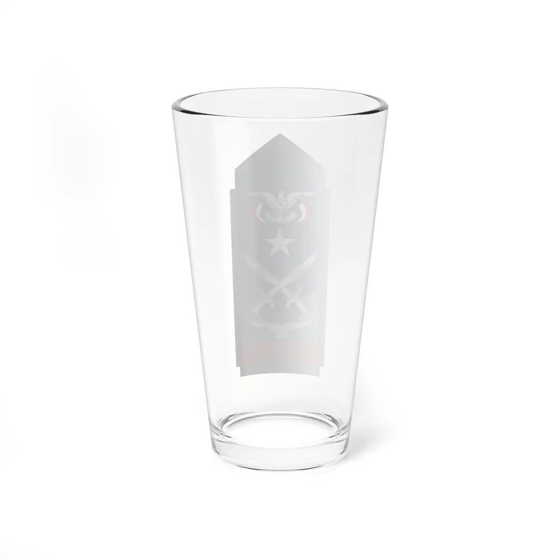 14.YAF LG (Yemen) (Military Rank) Pint Glass 16oz - Go Mug Yourself
