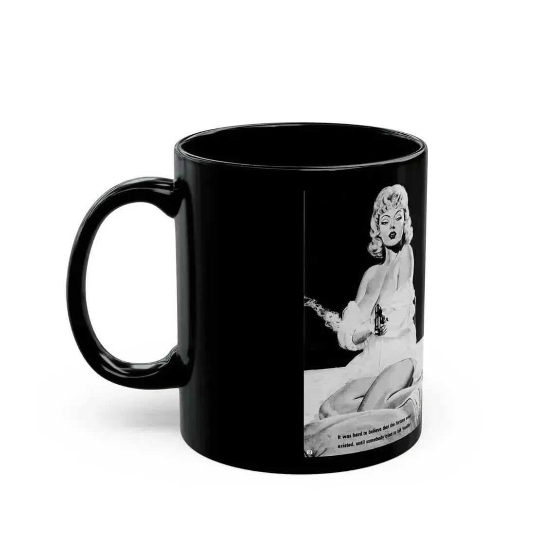 15,000,000 I Found The Five Hundred Year Old Treasure, True Men Stories, February 1972 - Black Coffee Mug - Go Mug Yourself