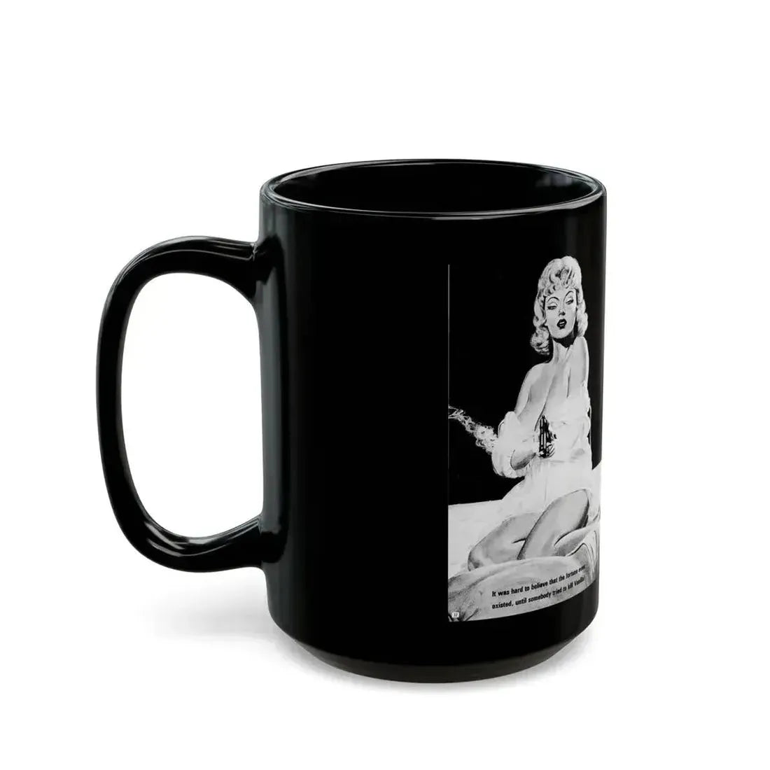 15,000,000 I Found The Five Hundred Year Old Treasure, True Men Stories, February 1972 - Black Coffee Mug - Go Mug Yourself