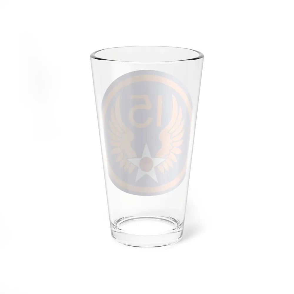 15 Air Force (U.S. Army) Pint Glass 16oz-Go Mug Yourself