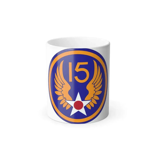 15 Air Force (U.S. Army) Color Changing Coffee Mug 11oz - Go Mug Yourself