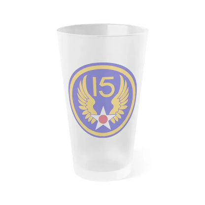 15 Air Force (U.S. Army) Frosted Pint Glass 16oz Default Title - Go Mug Yourself