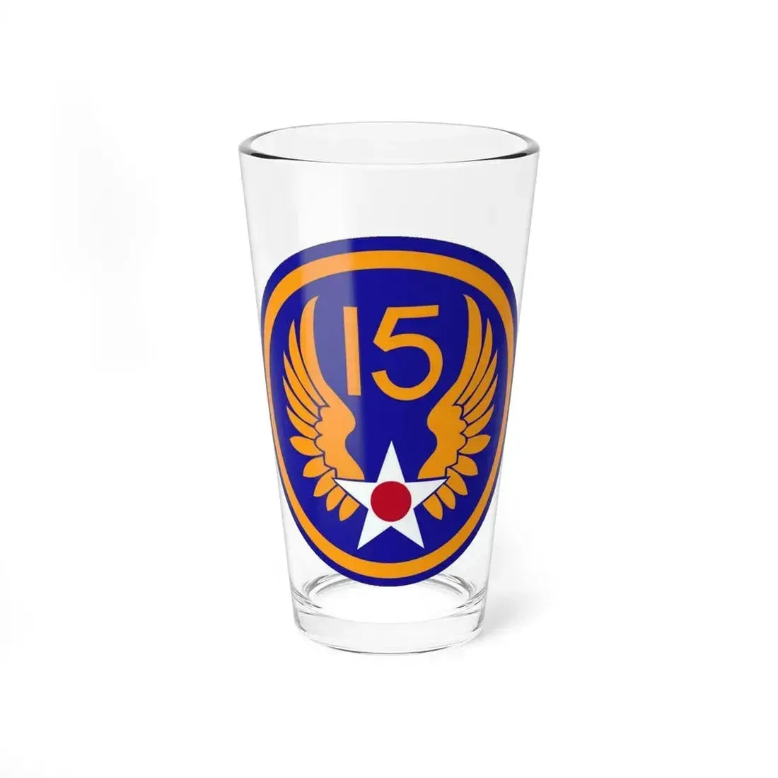 15 Air Force (U.S. Army) Pint Glass 16oz 16oz - Go Mug Yourself