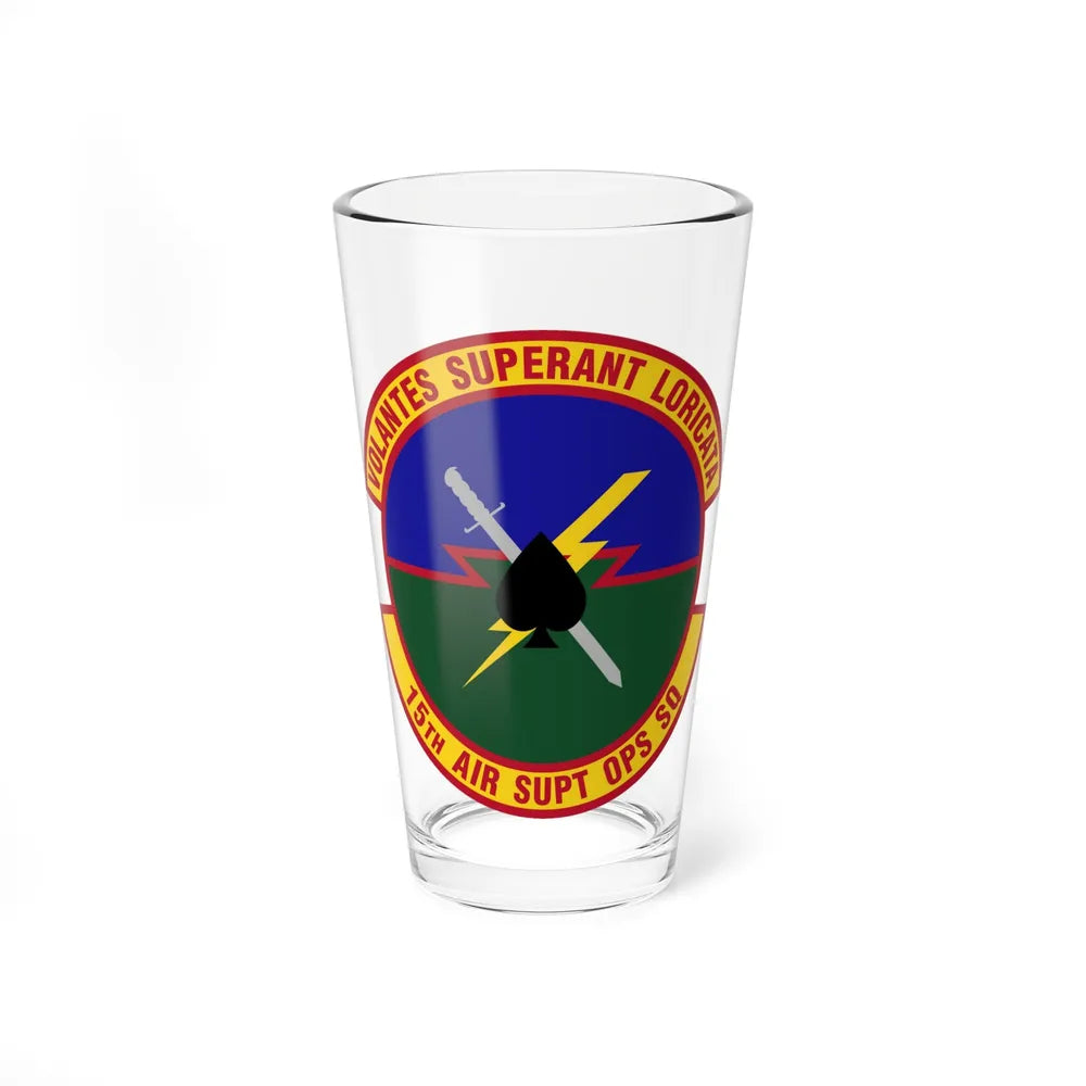 15 Air Support Operations Squadron ACC (U.S. Air Force) Pint Glass 16oz-16oz-Go Mug Yourself