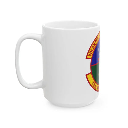 15 Air Support Operations Squadron ACC (U.S. Air Force) White Coffee Mug-Go Mug Yourself