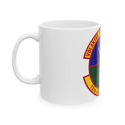 15 Air Support Operations Squadron ACC (U.S. Air Force) White Coffee Mug-Go Mug Yourself