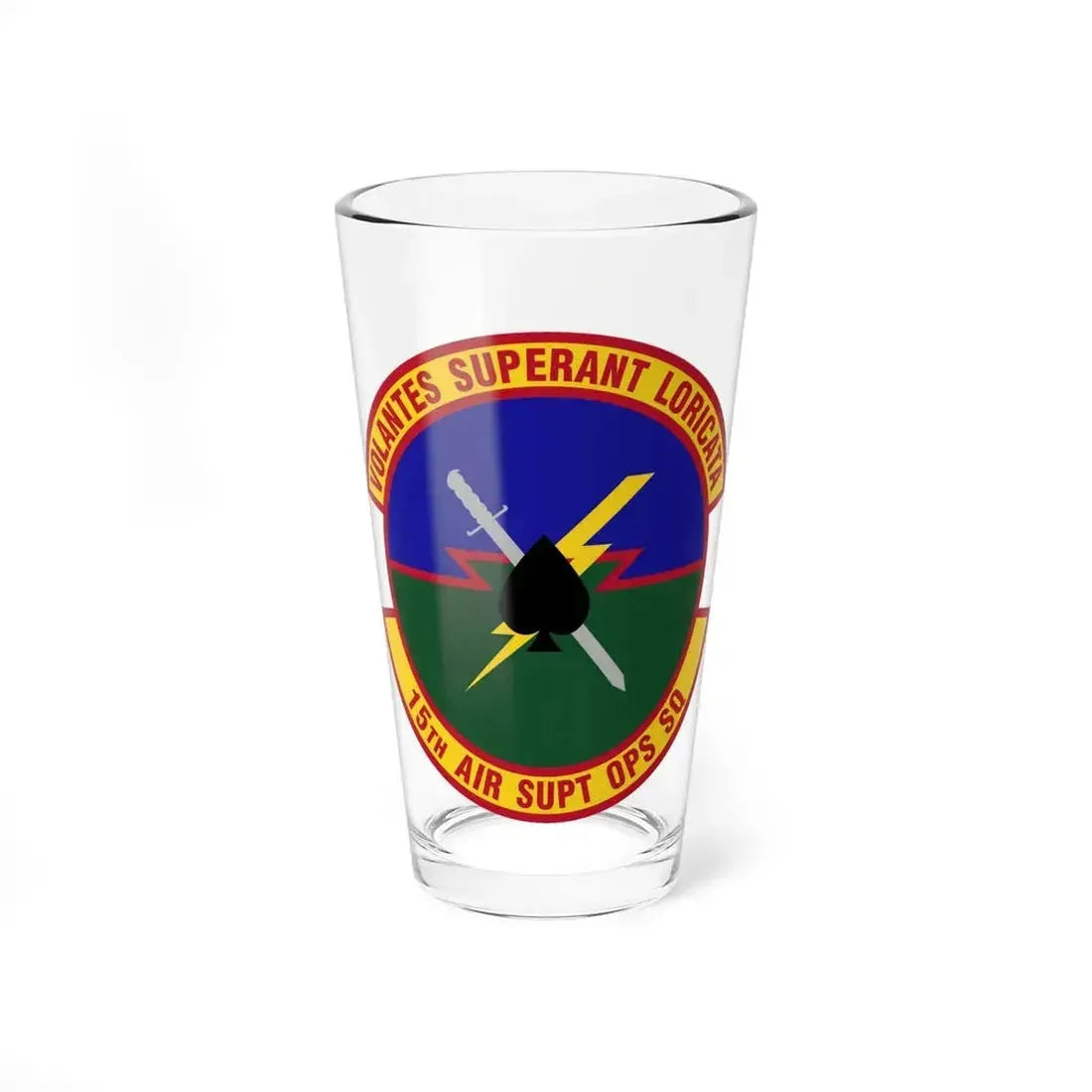 15 Air Support Operations Squadron ACC (U.S. Air Force) Pint Glass 16oz 16oz - Go Mug Yourself