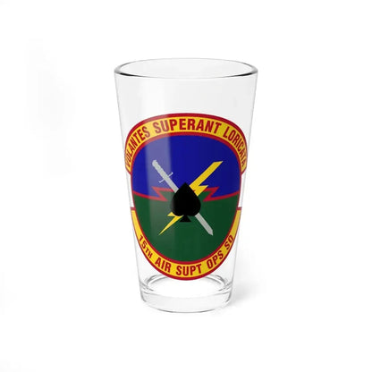 15 Air Support Operations Squadron ACC (U.S. Air Force) Pint Glass 16oz 16oz - Go Mug Yourself