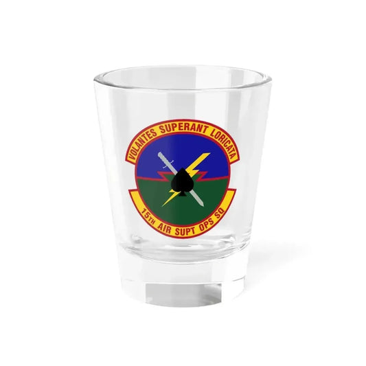 15 Air Support Operations Squadron ACC (U.S. Air Force) Shot Glass 1.5oz 1.5oz - Go Mug Yourself