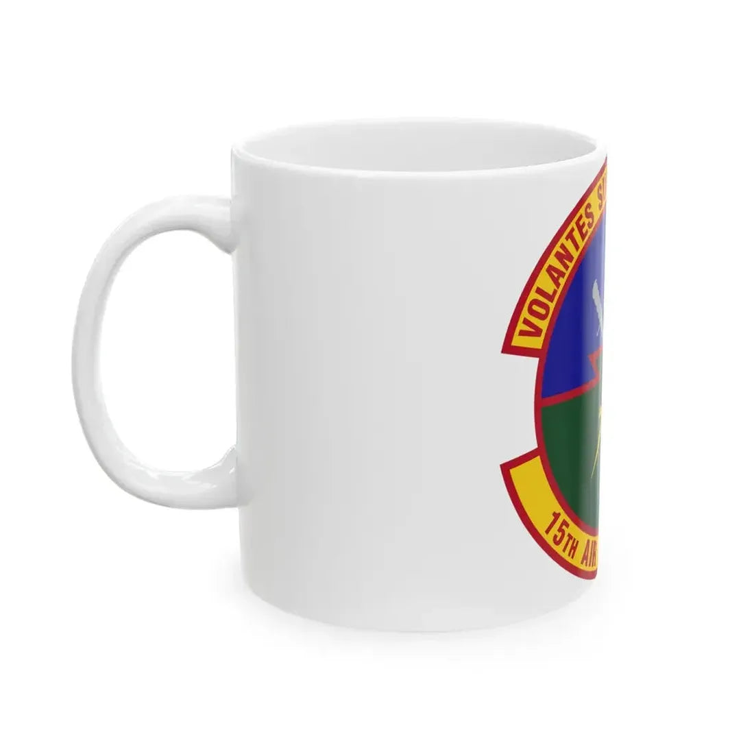 15 Air Support Operations Squadron ACC (U.S. Air Force) White Coffee Mug - Go Mug Yourself