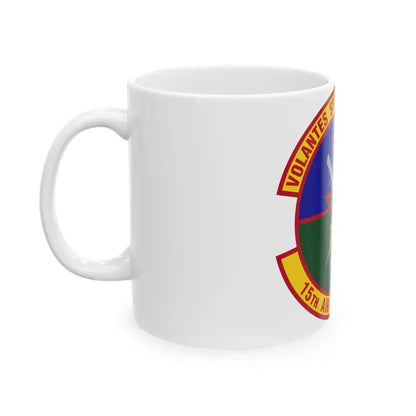 15 Air Support Operations Squadron ACC (U.S. Air Force) White Coffee Mug - Go Mug Yourself