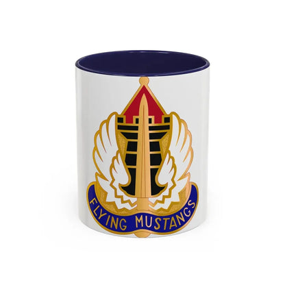 15 Aviation Group (U.S. Army) Accent Coffee Mug 11oz Navy - Go Mug Yourself