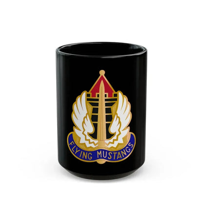 15 Aviation Group (U.S. Army) Black Coffee Mug 15oz - Go Mug Yourself