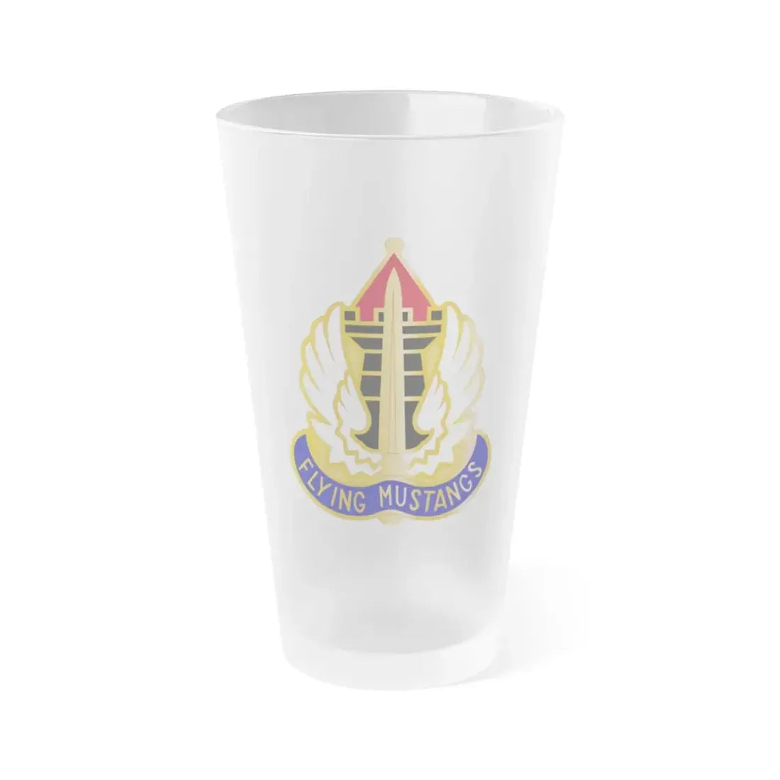15 Aviation Group (U.S. Army) Frosted Pint Glass 16oz Default Title - Go Mug Yourself