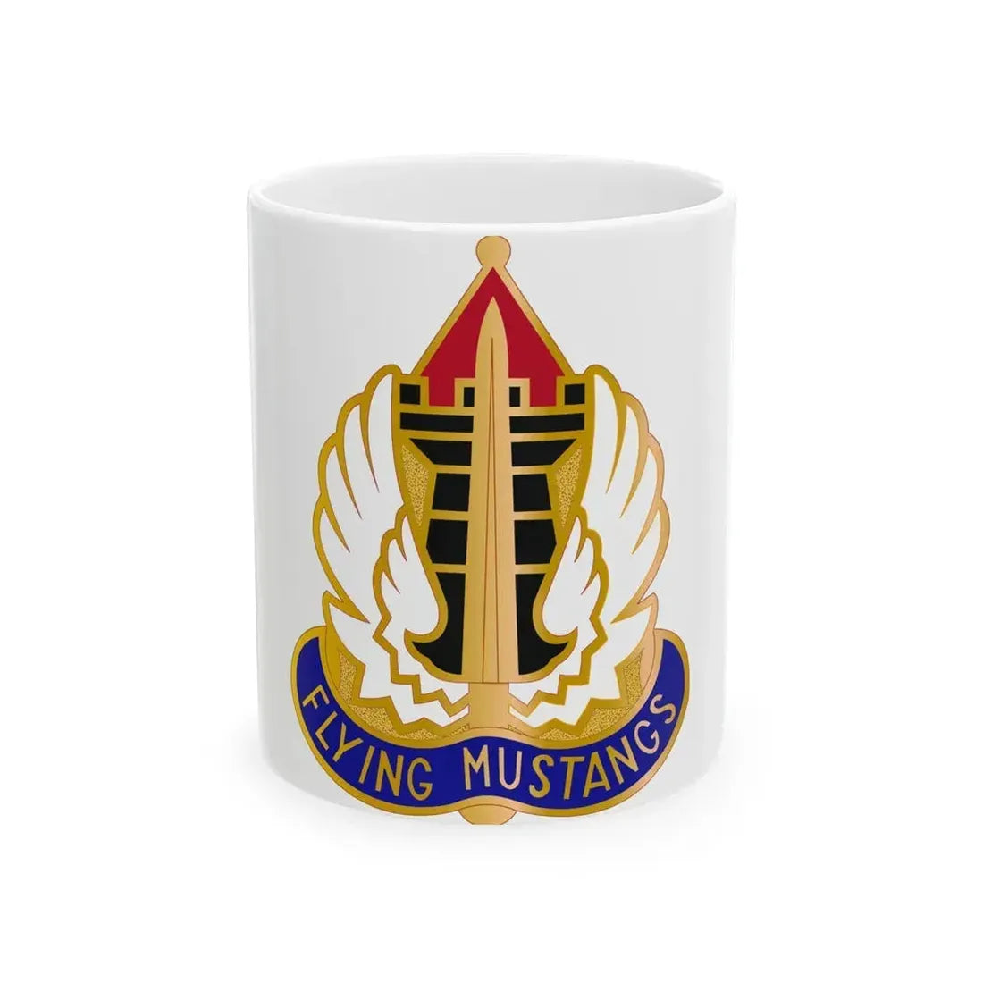 15 Aviation Group (U.S. Army) White Coffee Mug 11oz - Go Mug Yourself