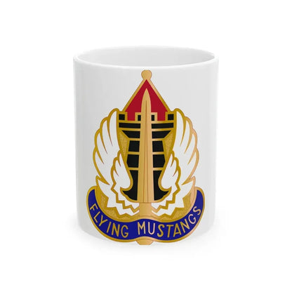 15 Aviation Group (U.S. Army) White Coffee Mug 11oz - Go Mug Yourself