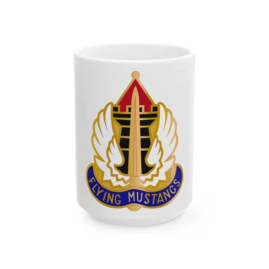 15 Aviation Group (U.S. Army) White Coffee Mug 15oz - Go Mug Yourself