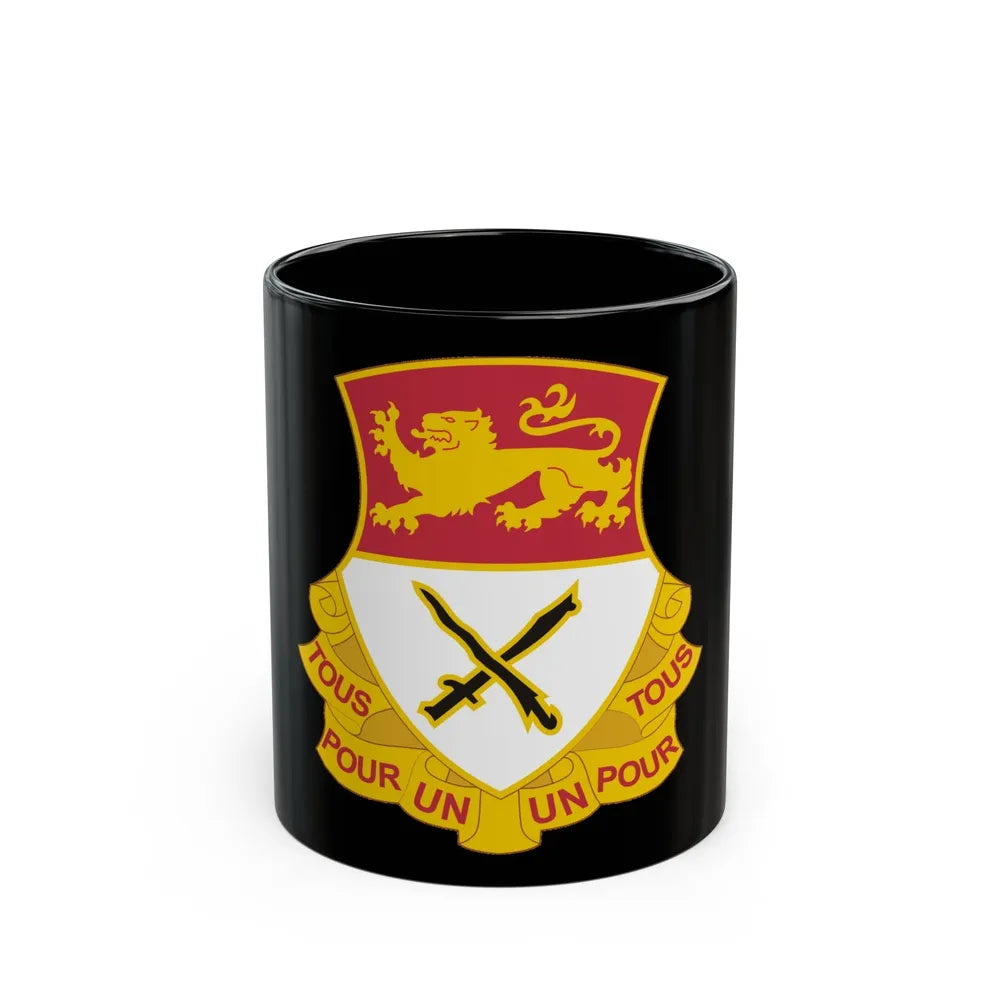 15 Cavalry Regiment (U.S. Army) Black Coffee Mug-11oz-Go Mug Yourself