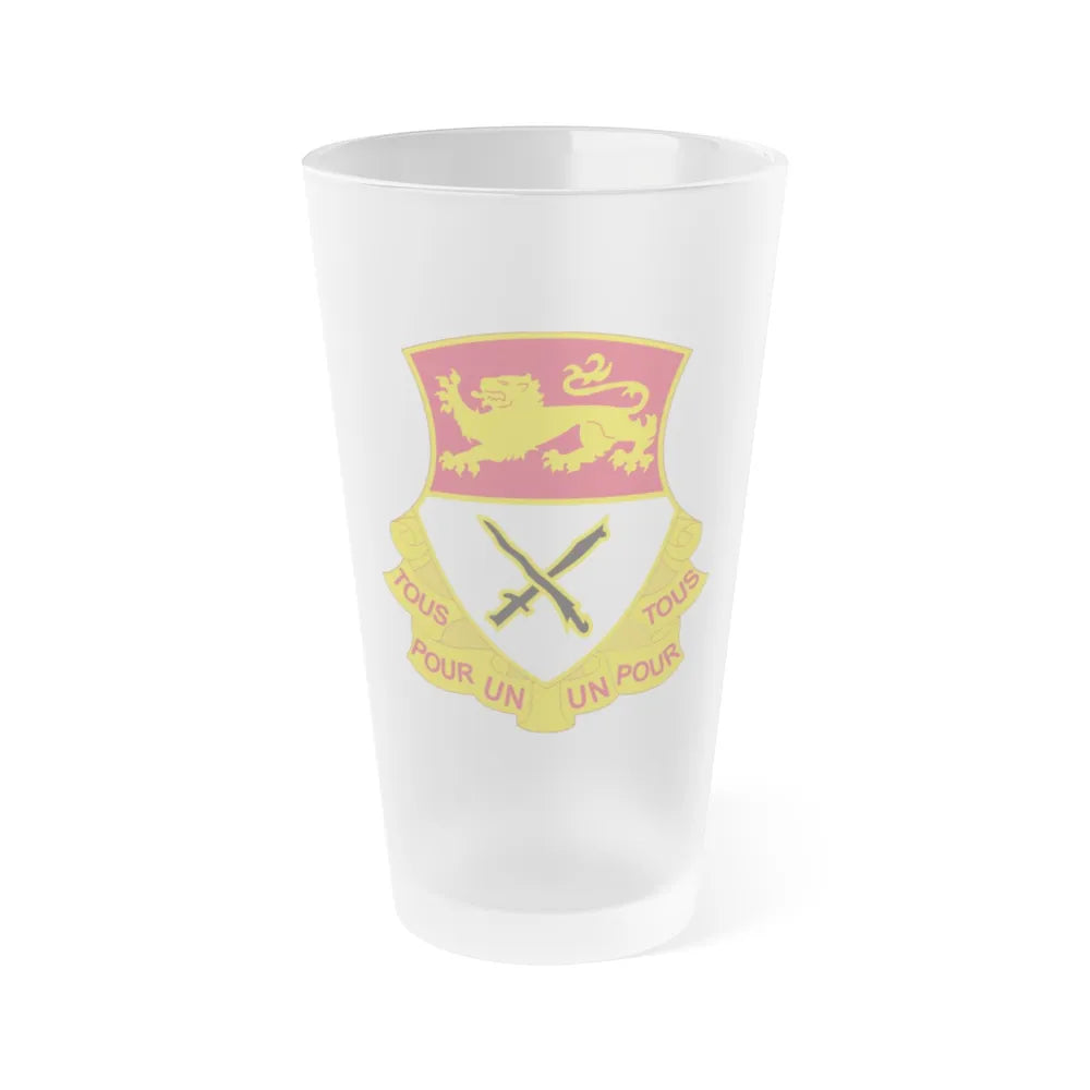 15 Cavalry Regiment (U.S. Army) Frosted Pint Glass 16oz-Go Mug Yourself