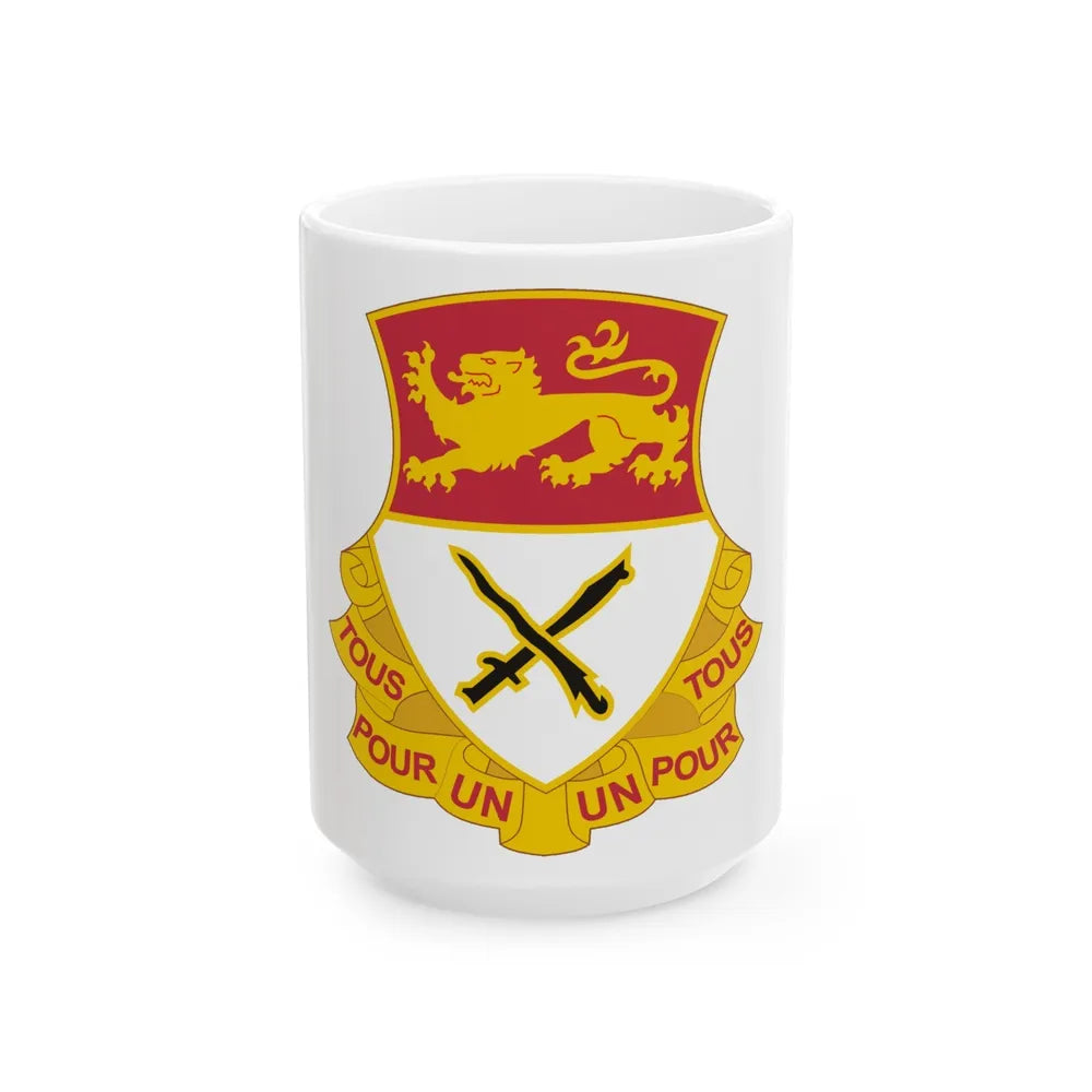 15 Cavalry Regiment (U.S. Army) White Coffee Mug-15oz-Go Mug Yourself