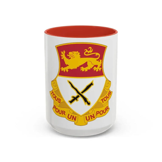 15 Cavalry Regiment (U.S. Army) Accent Coffee Mug 15oz Navy - Go Mug Yourself