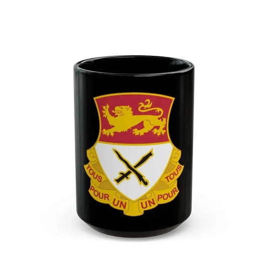 15 Cavalry Regiment (U.S. Army) Black Coffee Mug 15oz - Go Mug Yourself