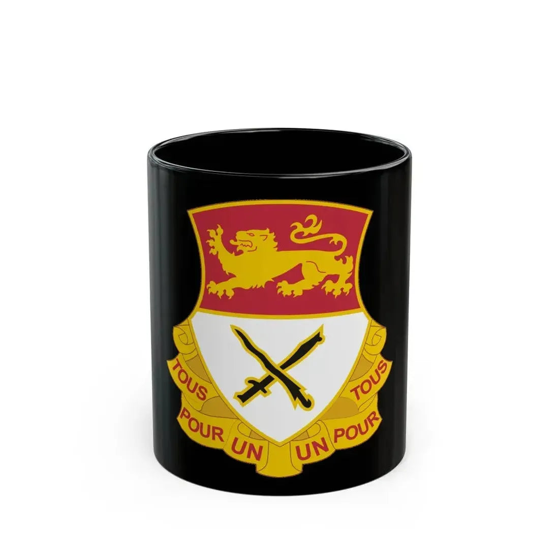15 Cavalry Regiment (U.S. Army) Black Coffee Mug - Go Mug Yourself