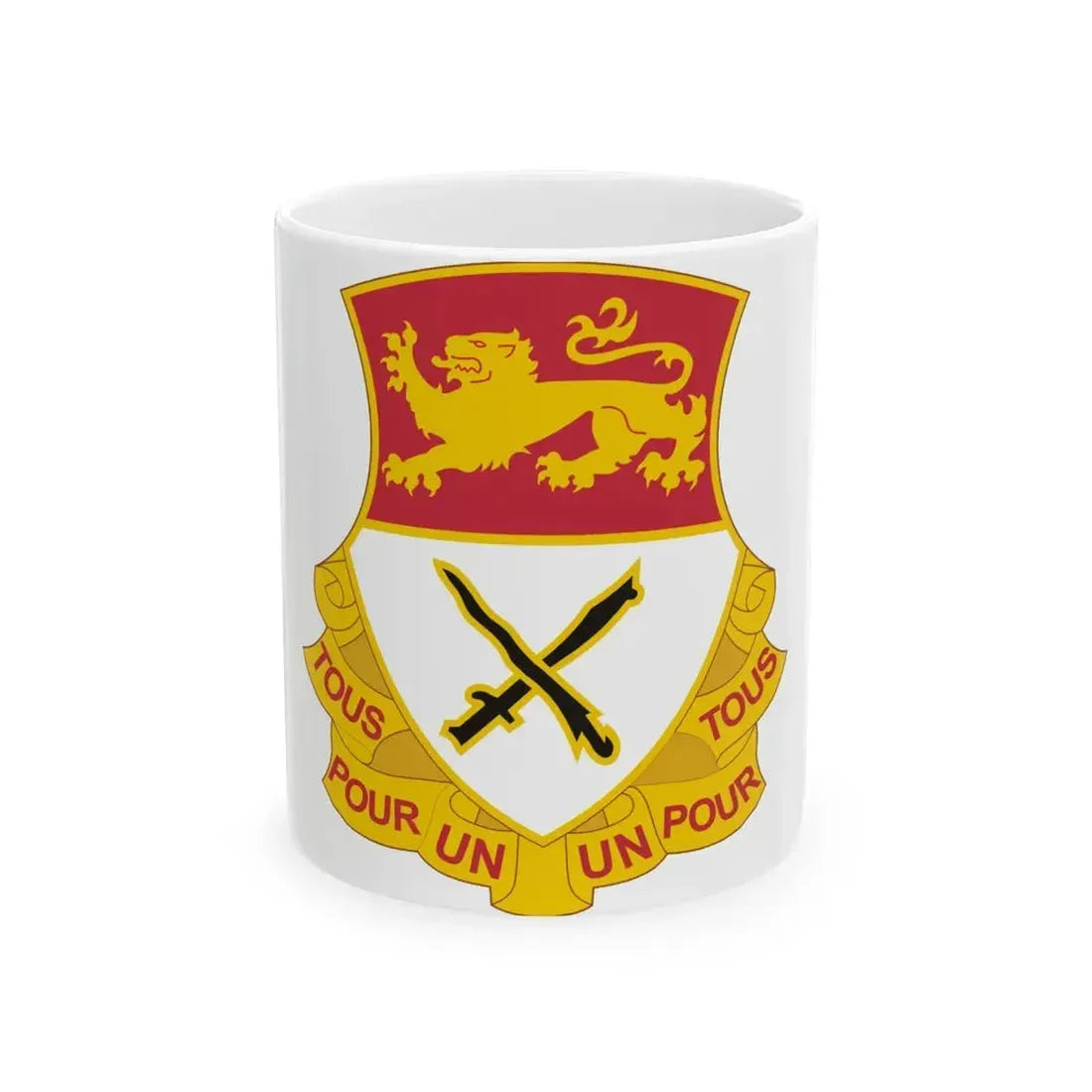 15 Cavalry Regiment (U.S. Army) White Coffee Mug 11oz - Go Mug Yourself