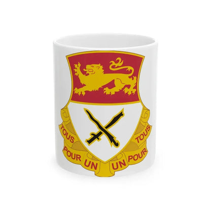 15 Cavalry Regiment (U.S. Army) White Coffee Mug 11oz - Go Mug Yourself